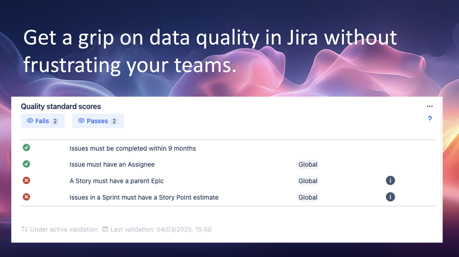 Get a grip on data quality in Jira
