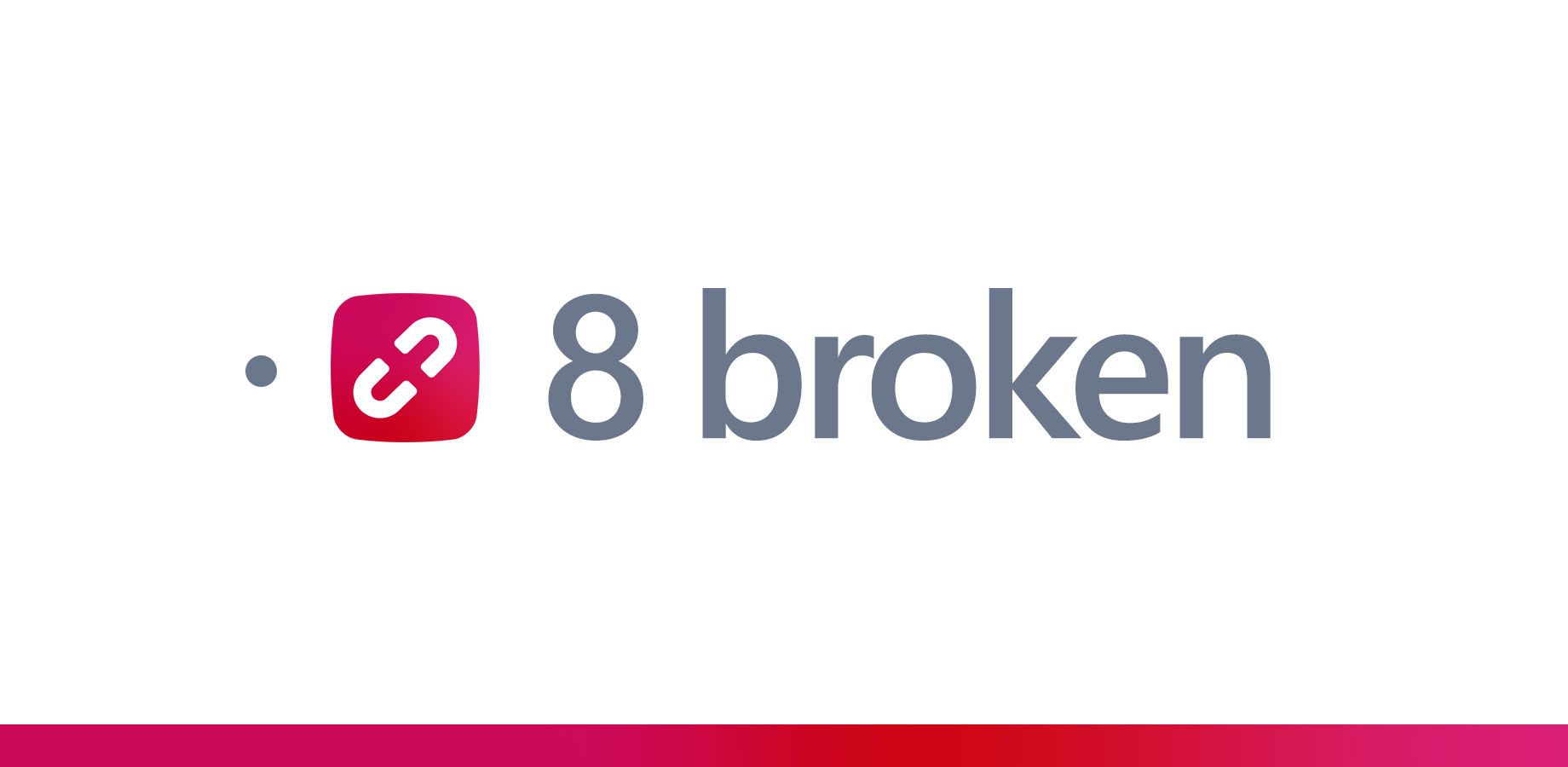 Rapidly fix broken links via the byline notice