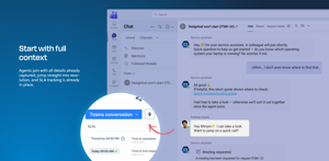 Start with full context. In Jira Service Management, agents get all request details upfront, enabling faster service management, immediate resolution, and accurate SLA tracking without repeated clarification.