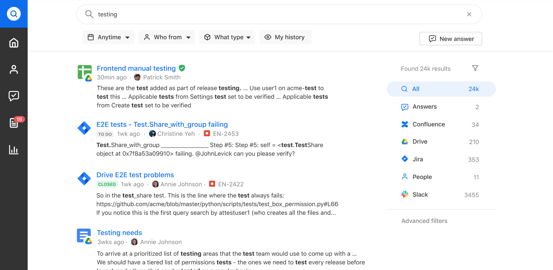 Search that actually works