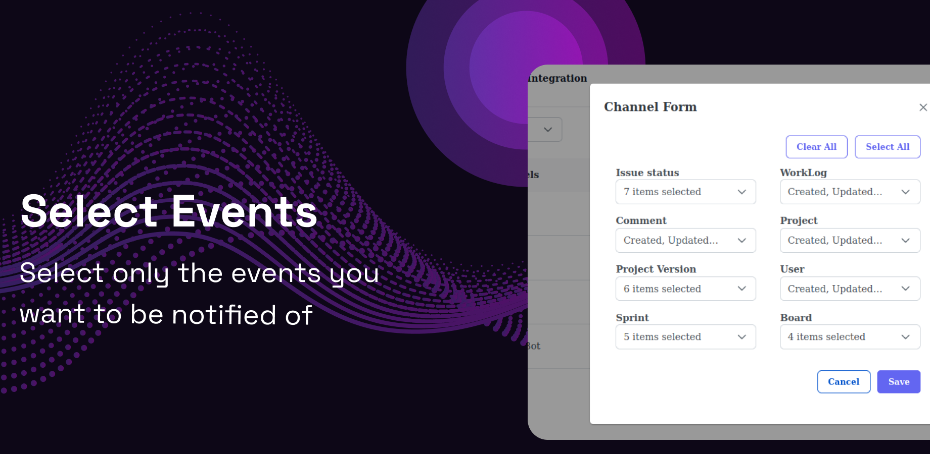 Tailored Jira Event Notifications