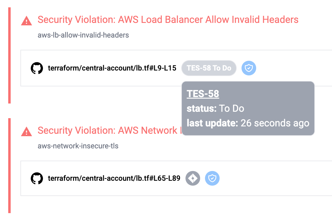 View Jira Issue statuses