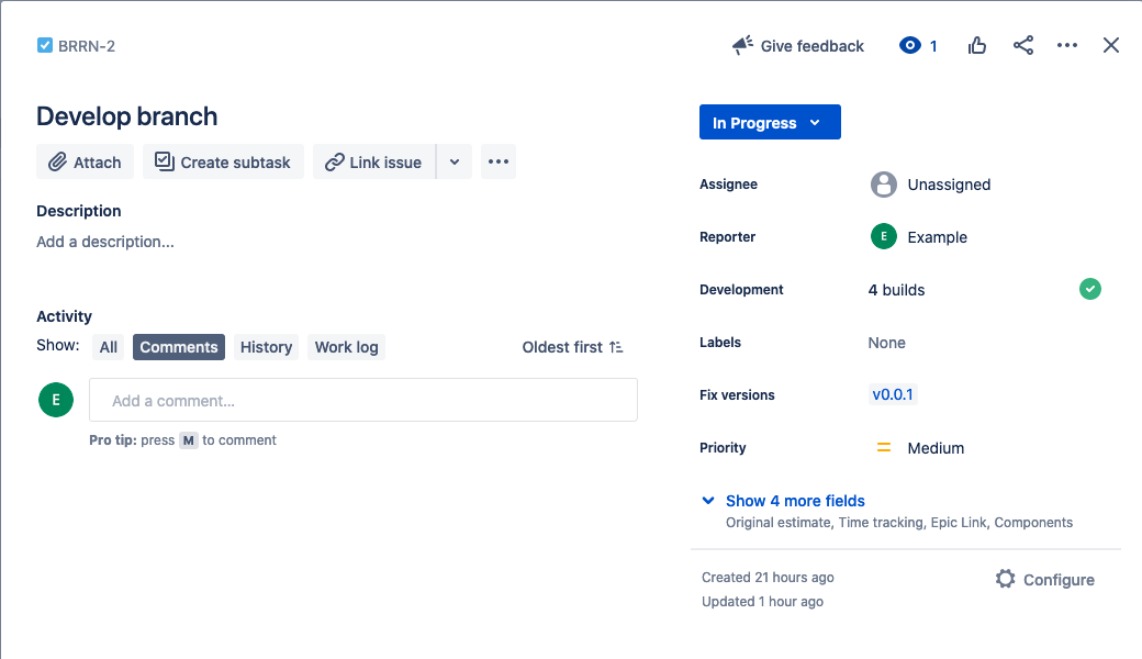 View build status instantly