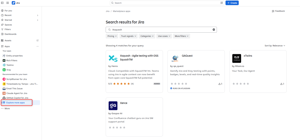 Xsquash configuration is accessible from the Jira admin area.
