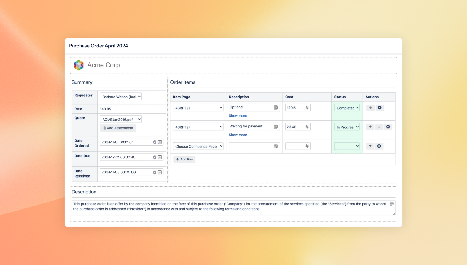 Dynamic forms are the key to improving data entry and ensuring pages are automatically standardized. Capture live data via pick list, drop down menus, check boxes and more. Improved structure means data is more reliable.