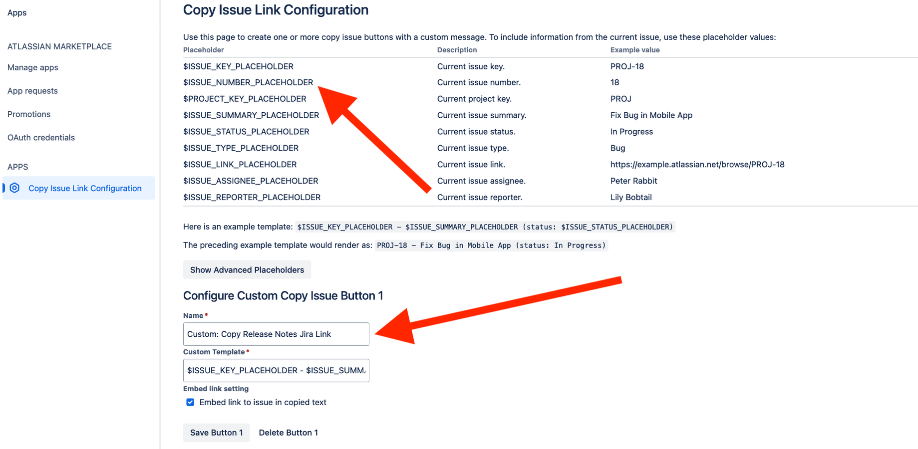 Create a Custom Templated Copy Button