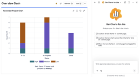 Use Rovo AI to investigate data in your bar chart