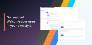 Go Creative! Customize the login page for better user experience