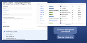 ChronoFlow fields calculate in the background using the selected calendar and last-transition method. Values appear in the Issue Navigator and update automatically as issues move through statuses.