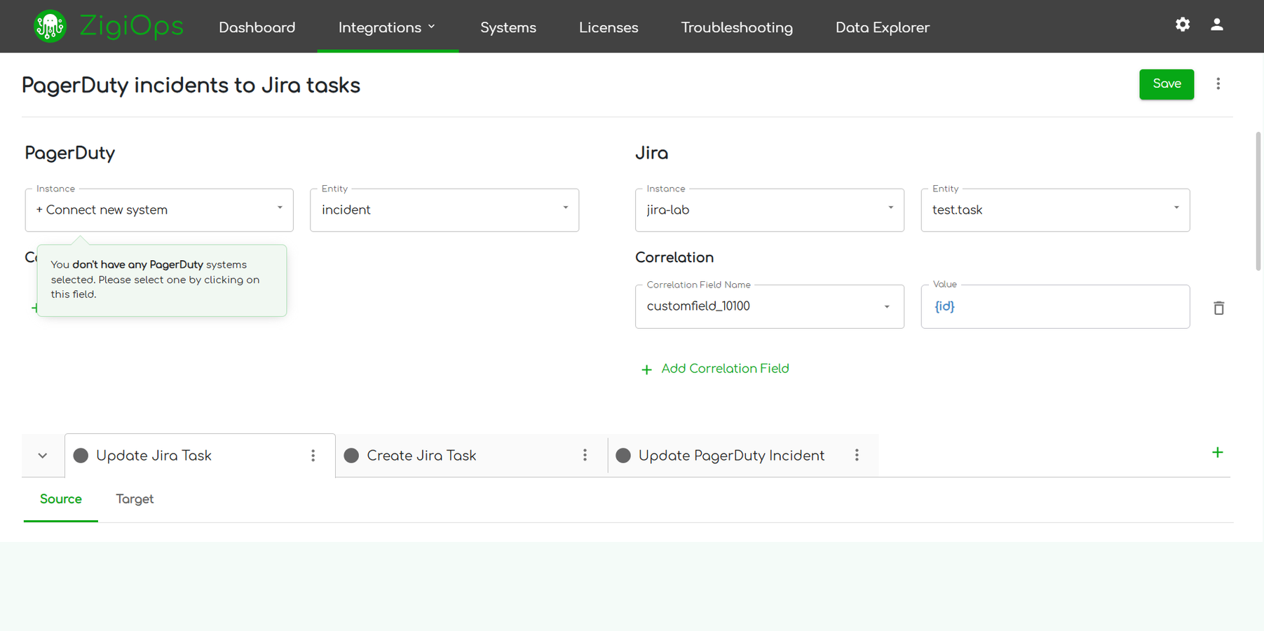 ZigiOps - Advanced Data Mappings