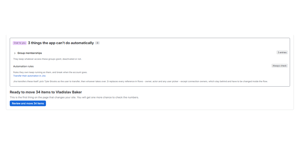 Apps cannot see Jira automation at all, so Successor never guesses a count. It names both people and links to Jira's own Transfer User wizard - including the one thing that wizard leaves behind: connection owners.