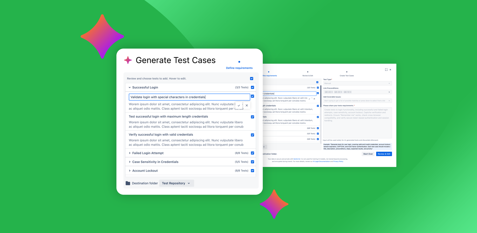 Xray supports management of manual and automated tests. Manage your tests with an integrated and intuitive Jira interface.