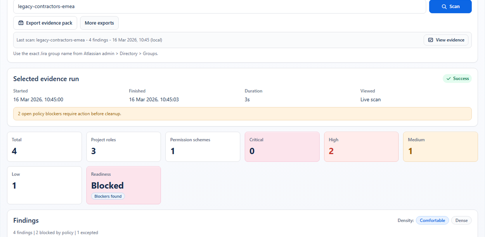 Review the exact places a group is still referenced before you make a risky cleanup change.