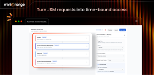 Turn JSM requests into time-bound access