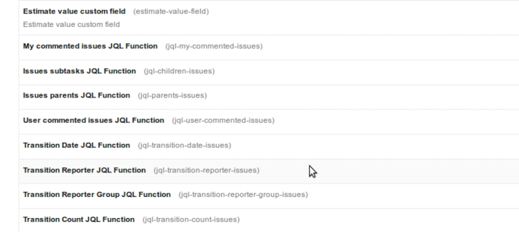 Use additional JQL functions to enhance your searches