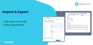 CRM data import Jira, Jira CRM CSV import, export customer data Jira, migrate CRM data, import contacts to Jira, Jira CRM setup, CRM for Jira data management