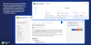 External user approvals