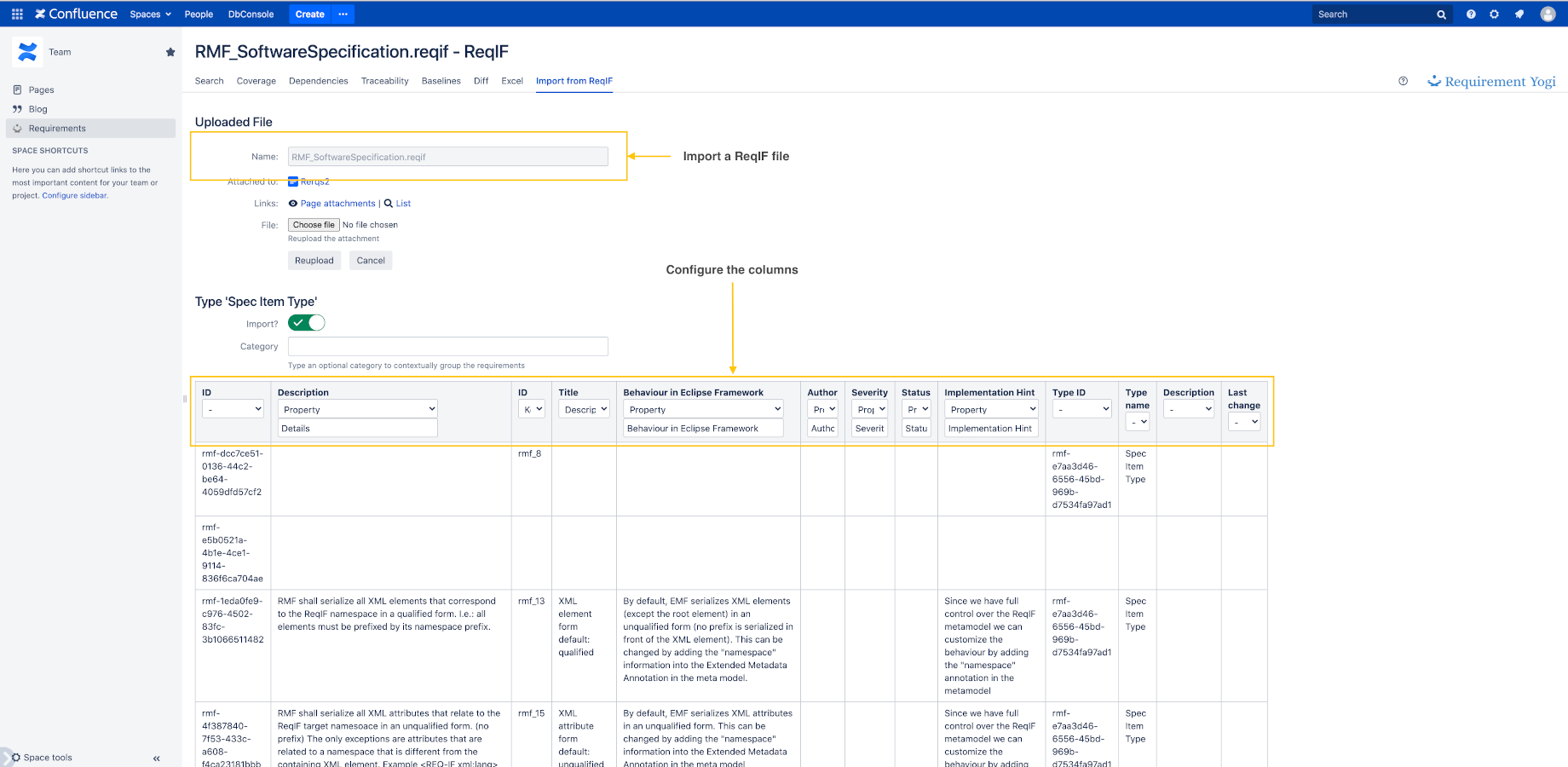 Define mappings