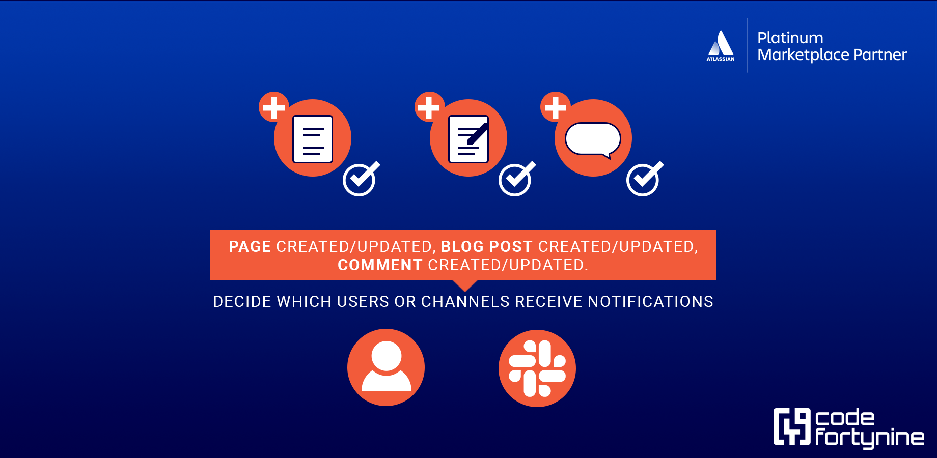 ⚙️ Setup notifications in a Space by specifying the channels and users to notify.
🛠️ Customize Slack notifications with maximum flexibility.
👉 Decide which types of updates should be included in the notifications.