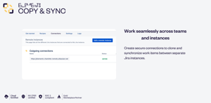 Work seamlessly across teams and instances