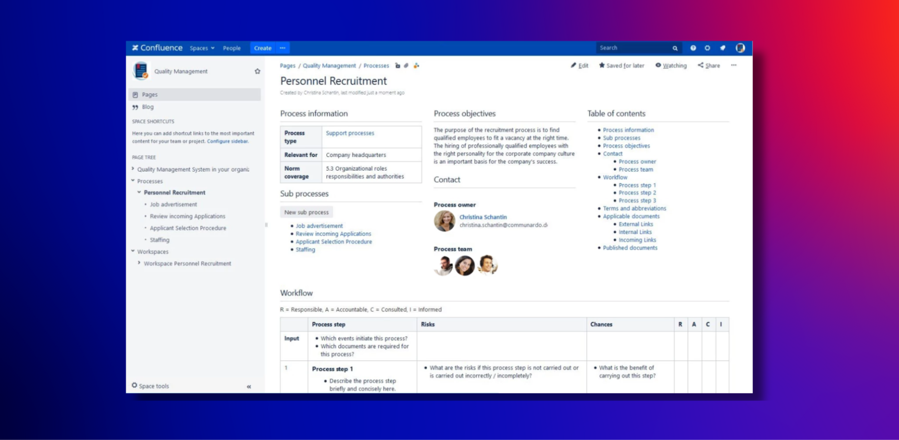 Macros summarize the comments and inline comments on processes lucidly. All comments for the process and sub-processes are taken into account. To make your work easier, processed comments can be marked as "resolved".