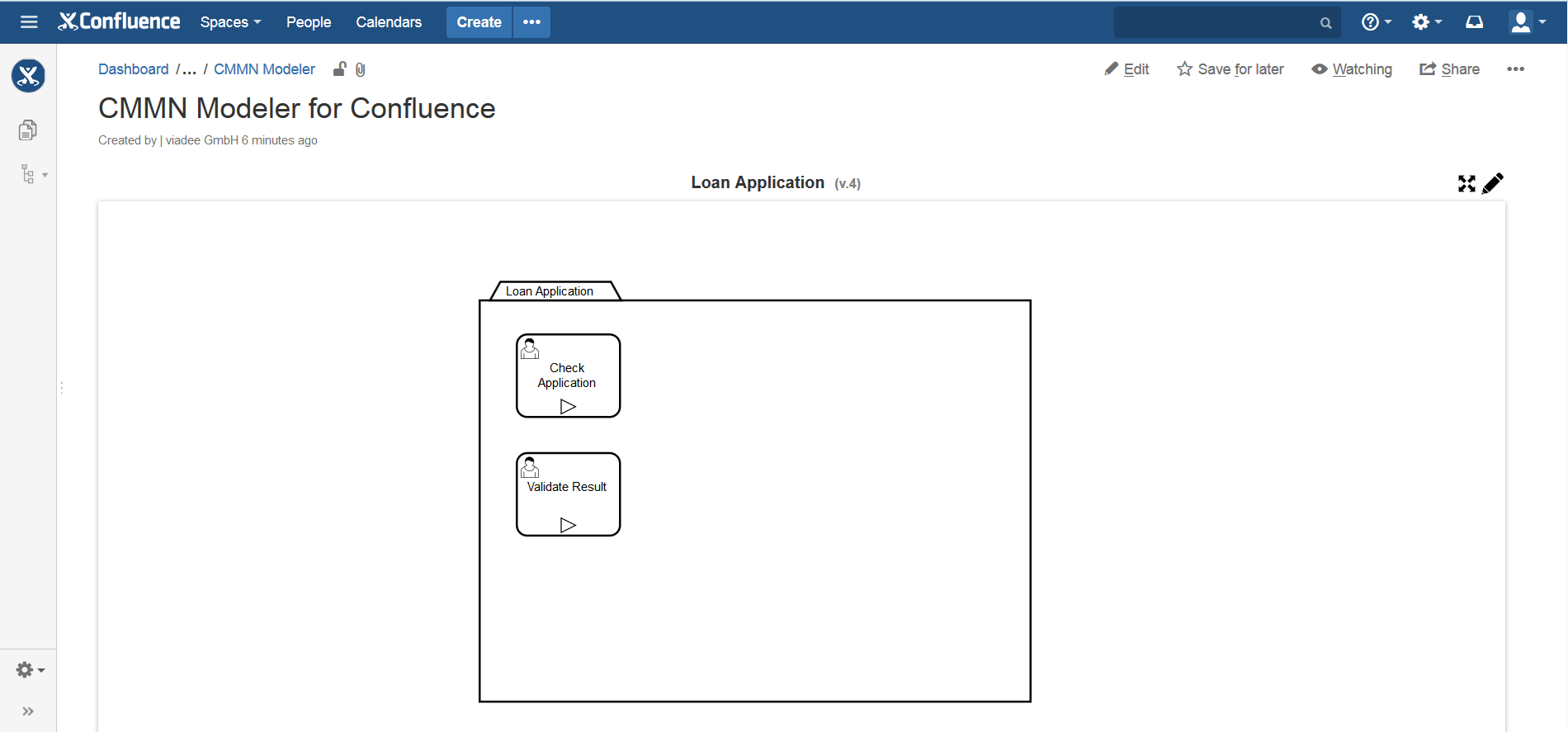 Create and share CMMN diagrams across your company