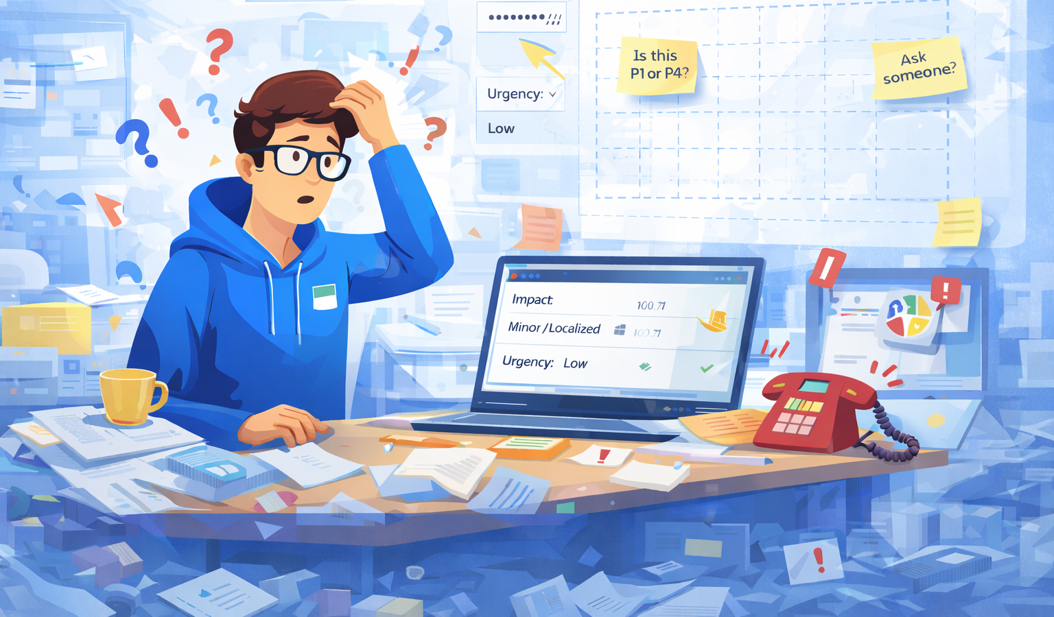 JSM has no Priority Matrix