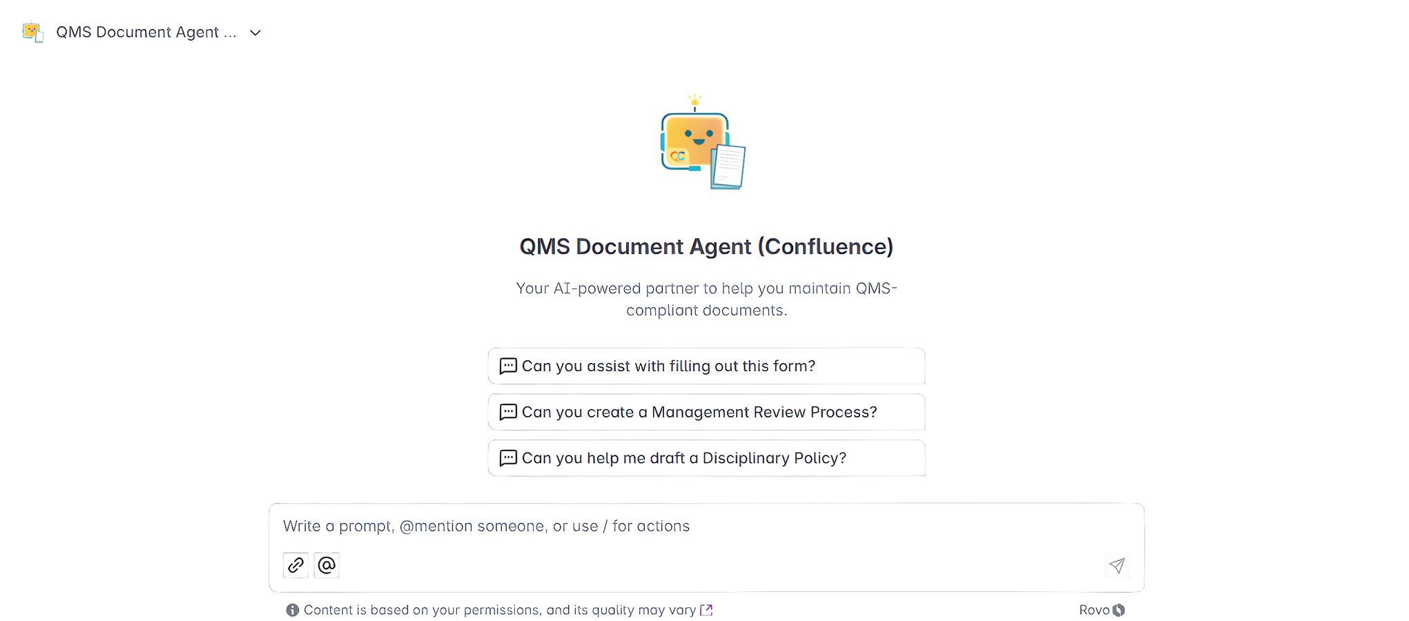 QMS Document Agent