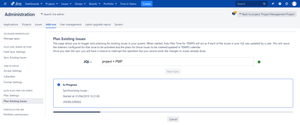 Plan Existing Issues function allows you to create TEMPO calendar plan entries in bulk for your existing issues.