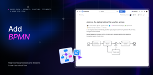 Map business processes and decisions in one clear visual flow