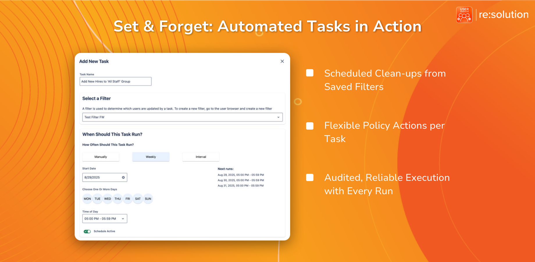 Automated User Tasks in Action
