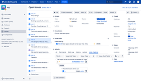 Trace the links of any issue directly from the issue screen