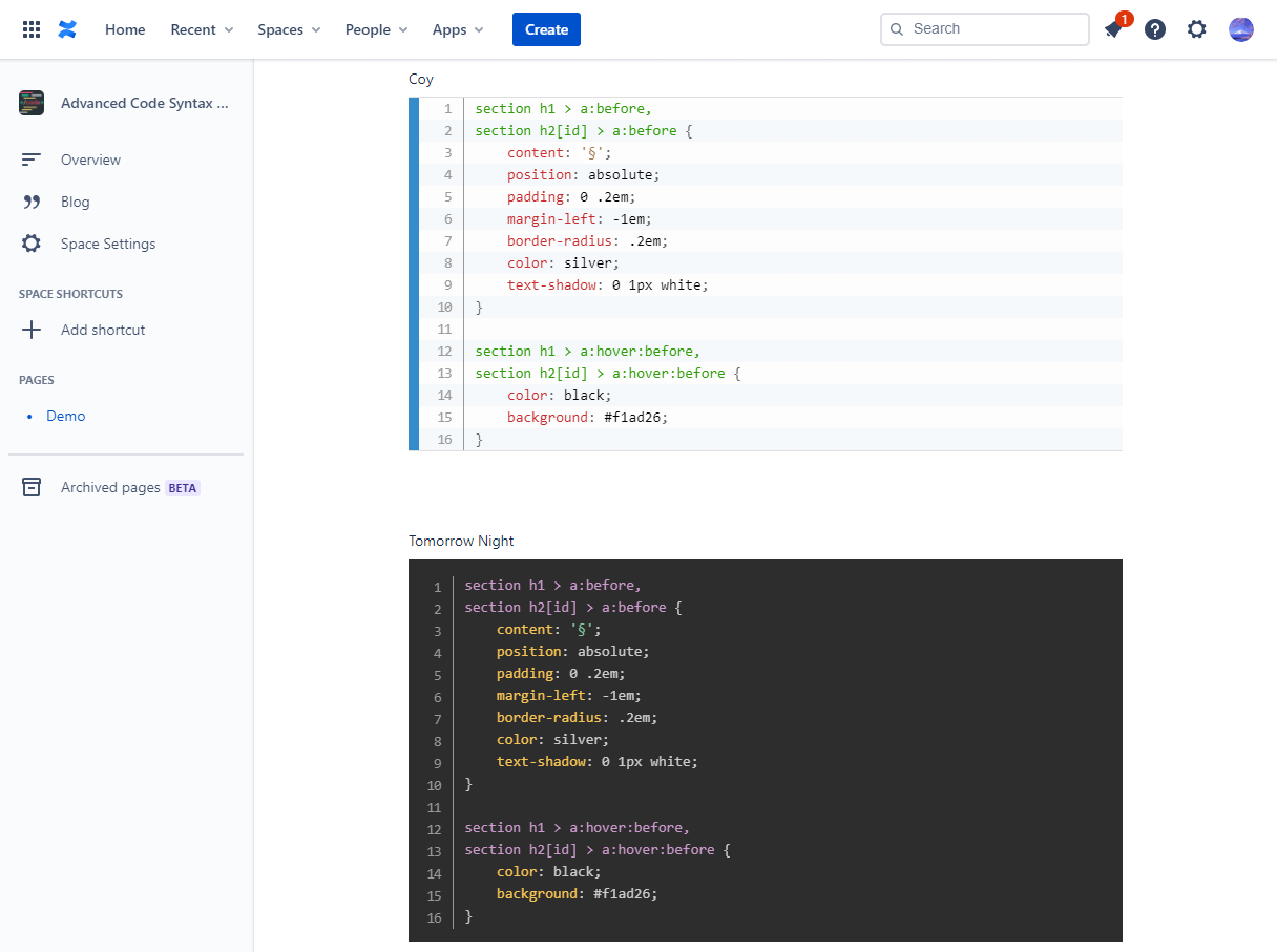 Support multiple themes