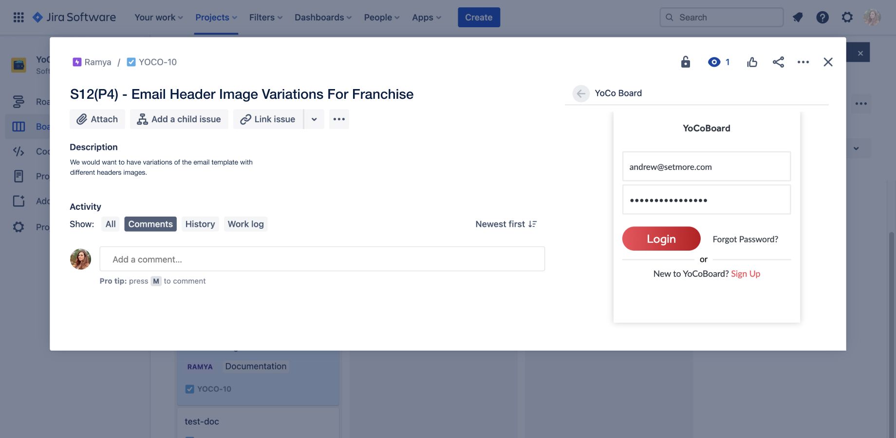 Login Page