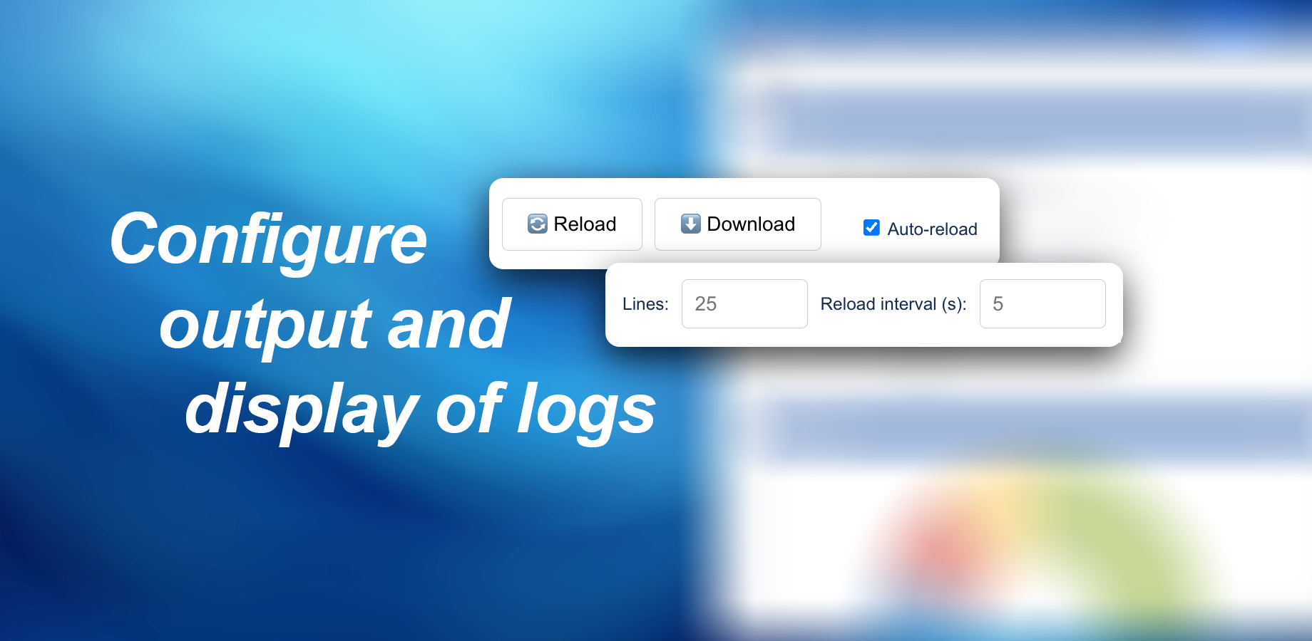 Log View Screen