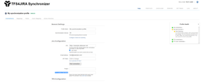Ensure that your endpoints are connected correctly with sync profile healthchecks