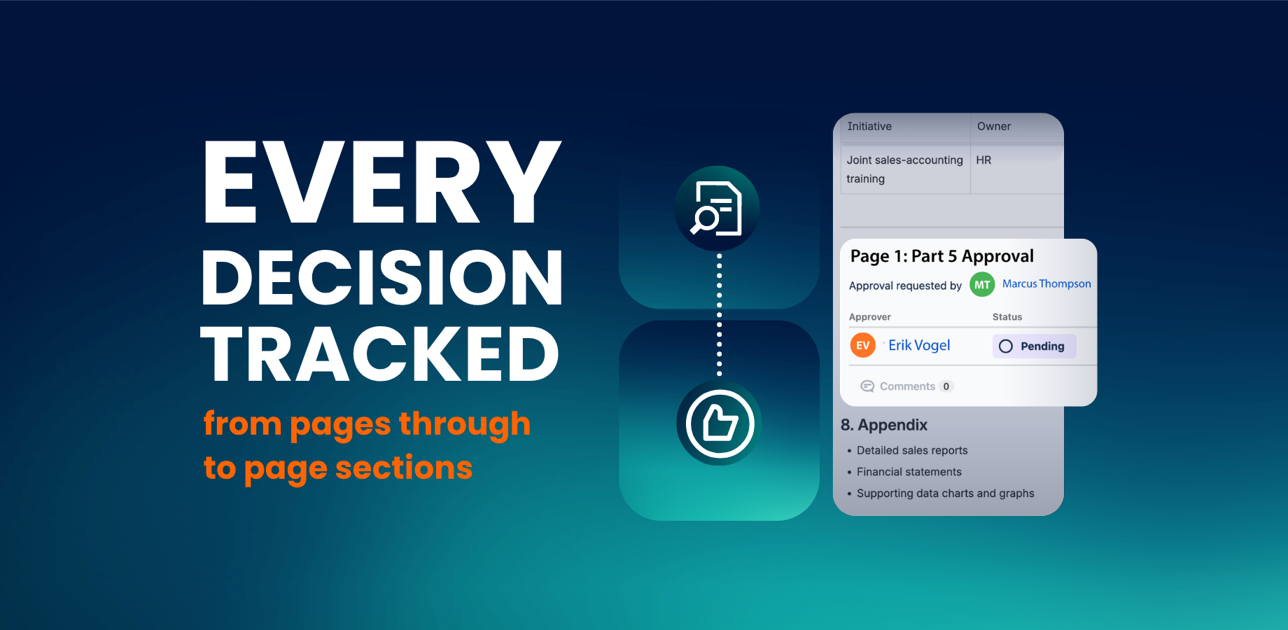 Your content reviewers will receive an email notification when they have an item waiting for their review and approval. Page owners will also be notified when their pages or sections have completed their review cycle.​