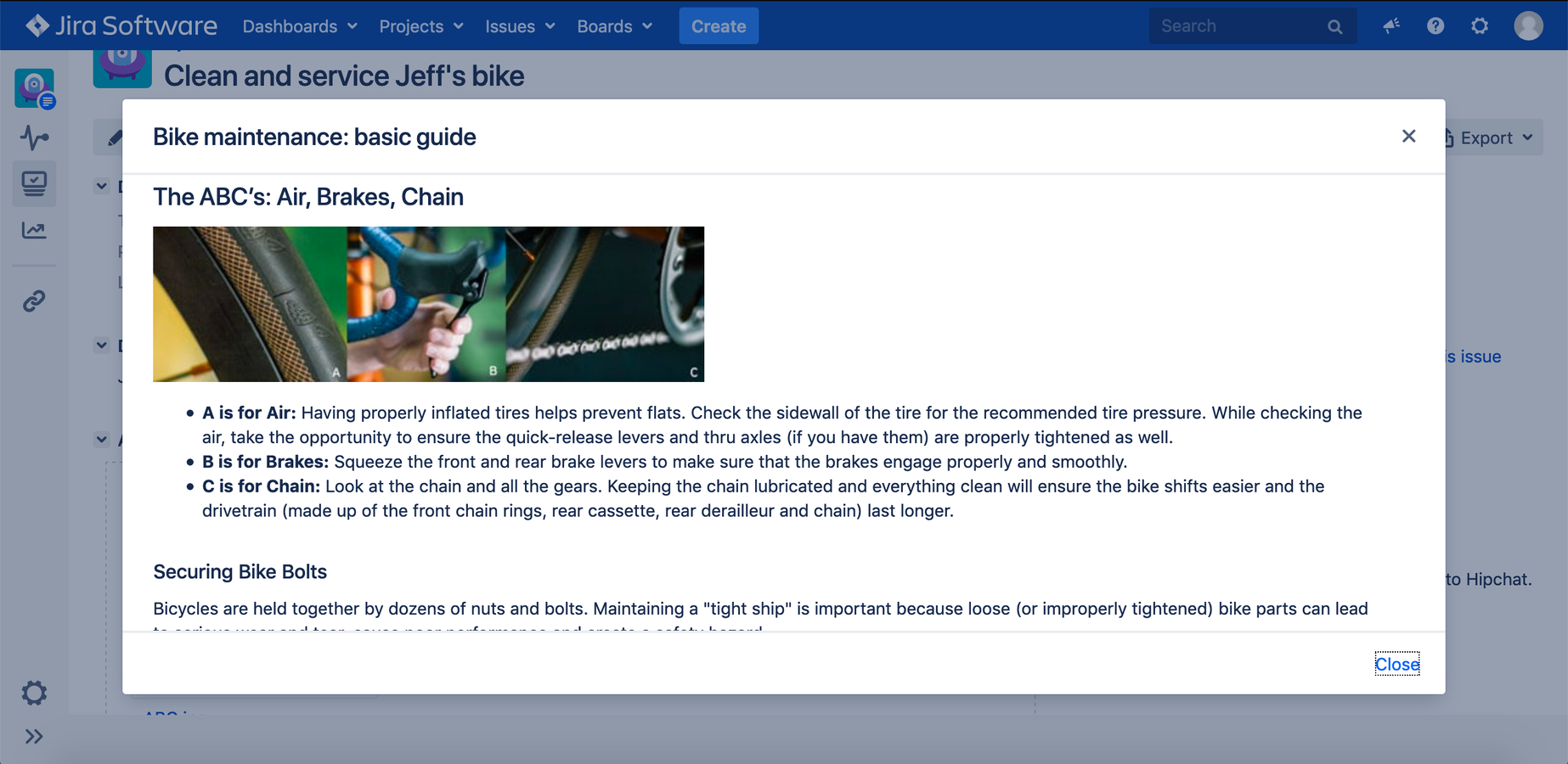 Keep and share notes on your Jira issues
