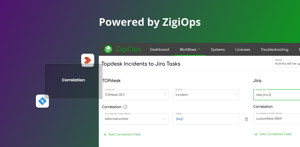 ZigiOps links Jira tasks and TOPdesk records using correlation fields - typically unique IDs or keys. Every update on either side stays perfectly in sync, with no duplicate records.