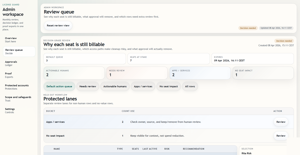 Review a selected user and inspect the billable path before approving cleanup.