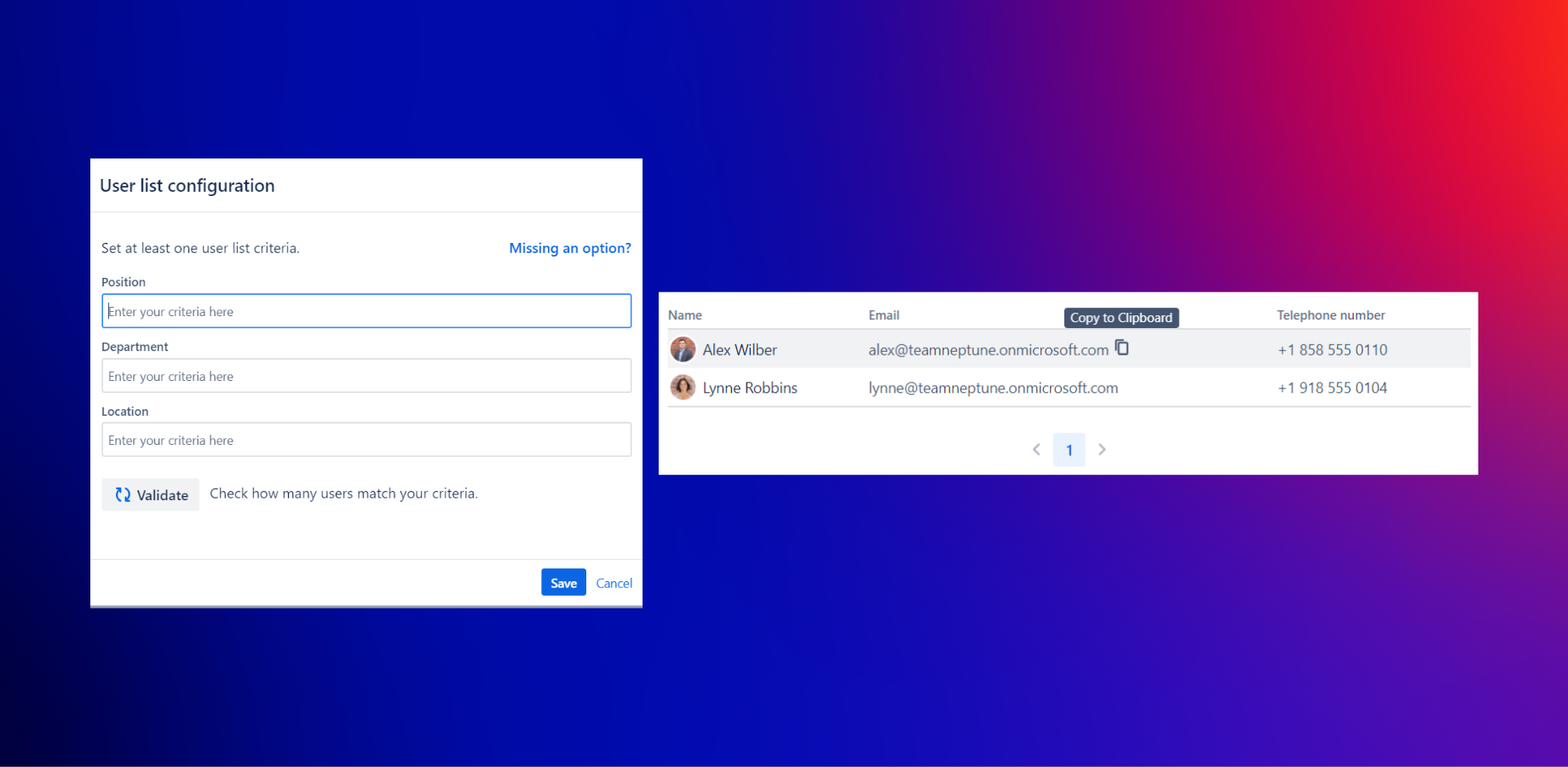 Contact List Macro