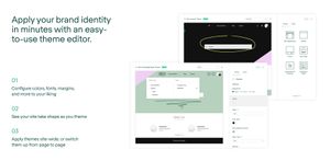 Theme Editor: Create custom Confluence sites that sport your brand identity.