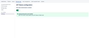 Restrict basic authentication only to API Tokens, so nobody will use personal passwords on their automation