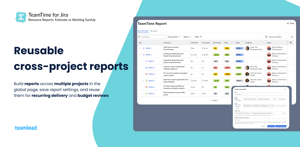 Create and save cross-project reports for recurring updates, regardless of hierarchy or calculation mode.