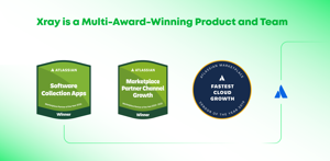 Xray has is an award winning product and team having won Atlassian's Software Collection Apps as well as Marketplace Partner Channel Growth.