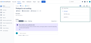 Link assets to any Jira ticket(JSM ticket)