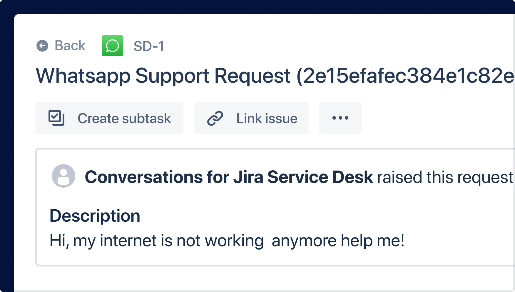 Choose a request type per channel