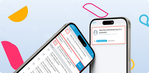 Within Linchpin Mobile you also have access to the Confluence notification center.