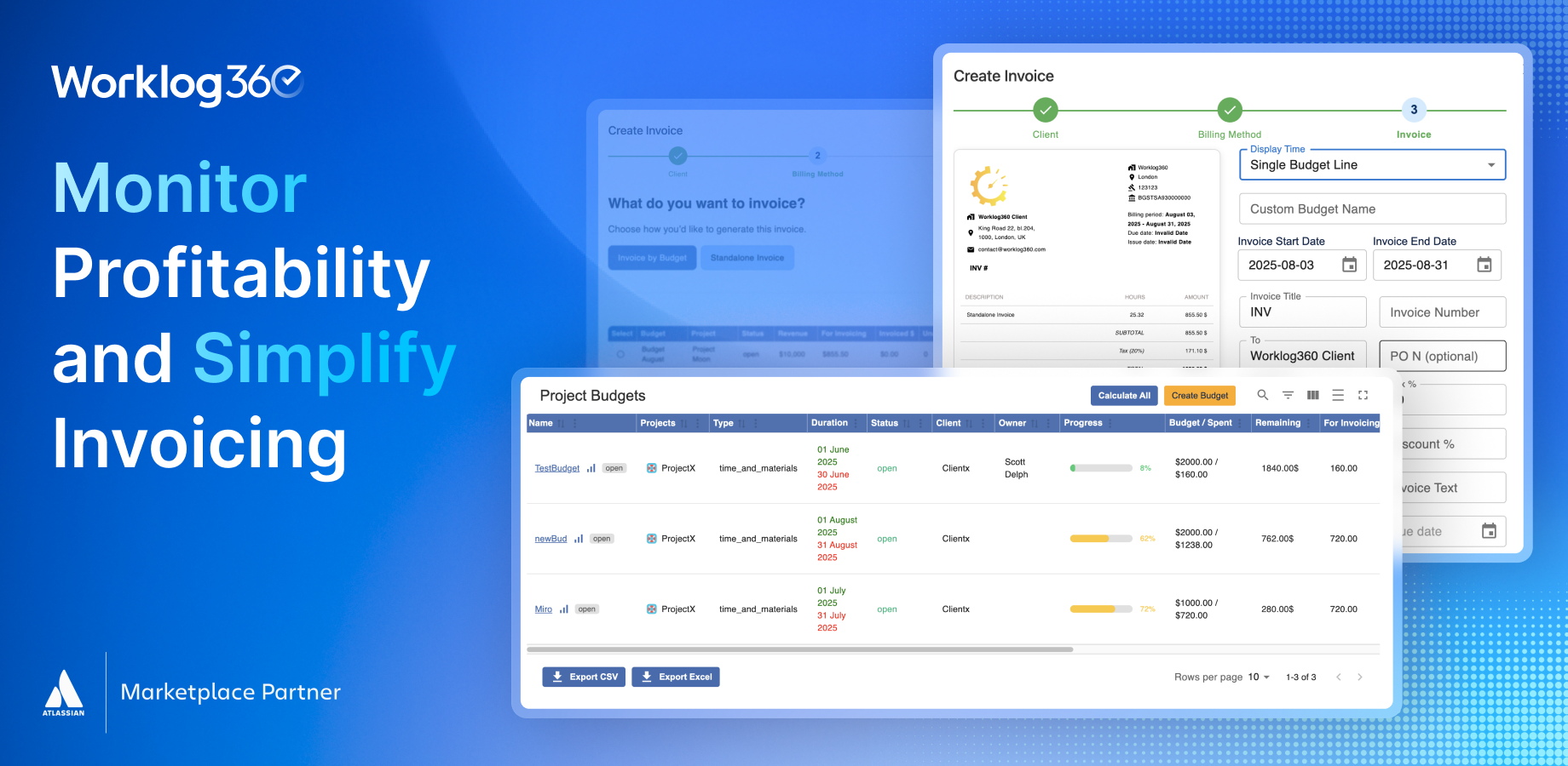 Margins, Profitability & Invoicing