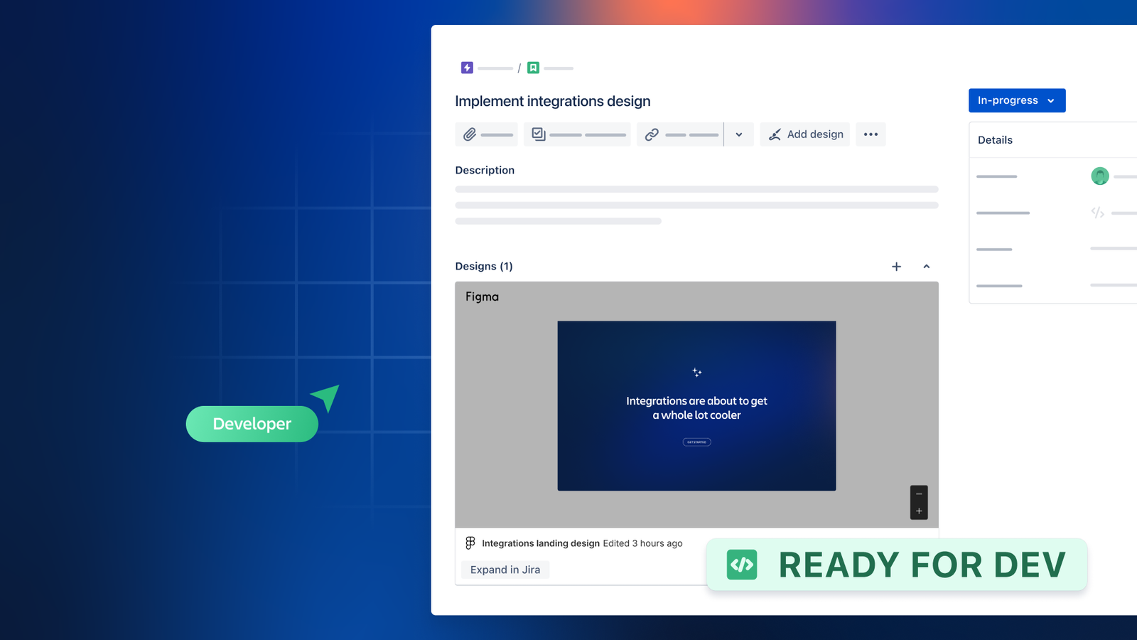 Review designs directly in Jira